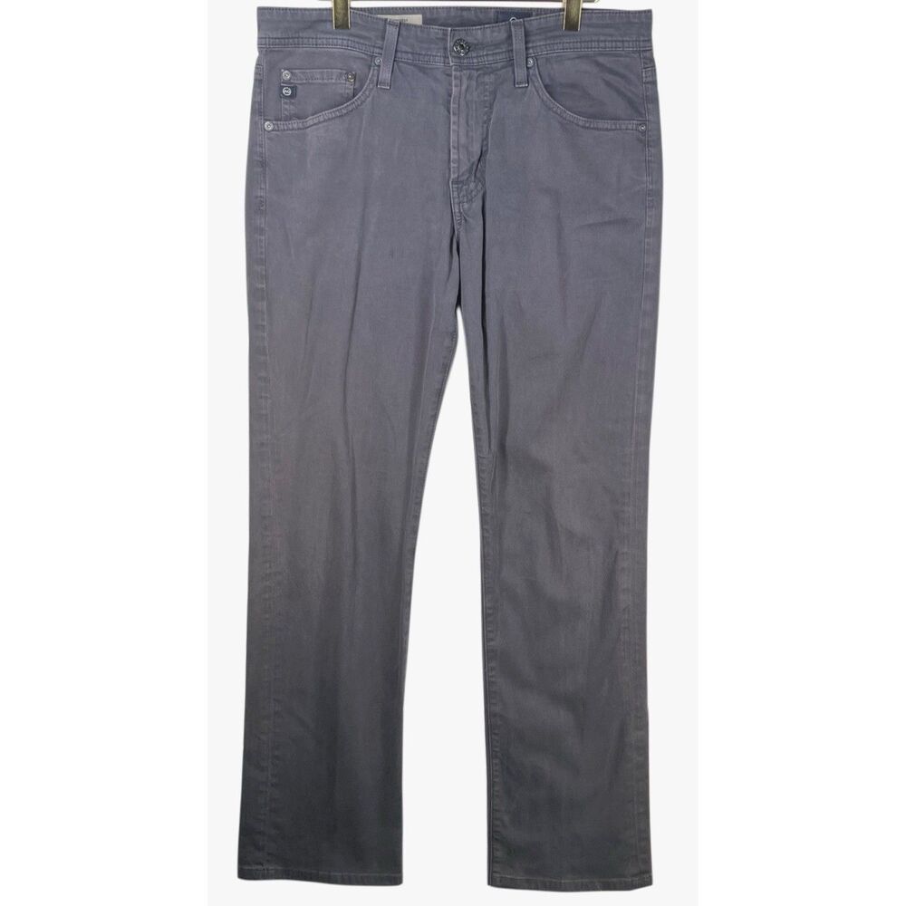 Goldschmied AG Men's Jeans 31x34 (Actual 34x31) The Protege Straight Leg Gray